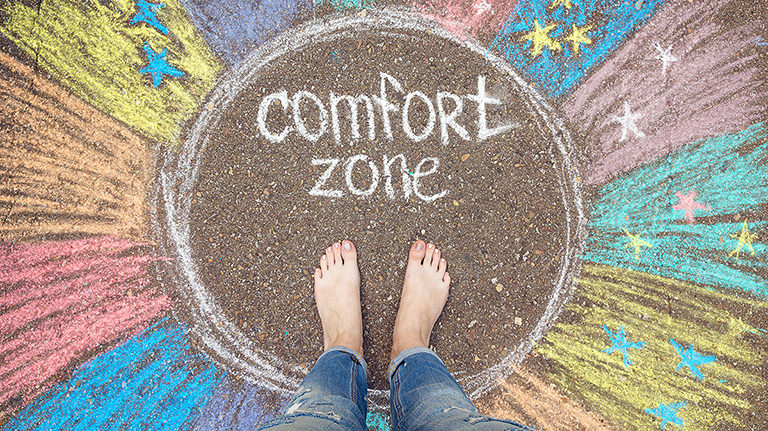 Raus aus der Komfortzone - Raum für Entwicklung Verena Krey